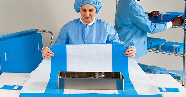 Halyard Health – Smart-Fold Sterilization Wrap