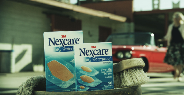 Nexcare Waterproof Bandages Are Put to the Test