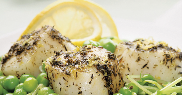 Recipe: Scallops and Sweet Peas