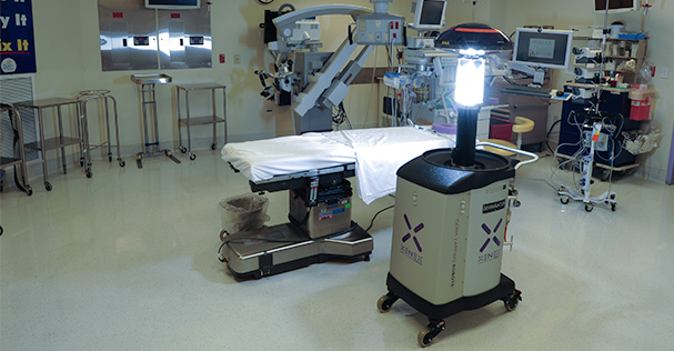 The Christ Hospital Health Network Unveils Germ-Zapping Robots