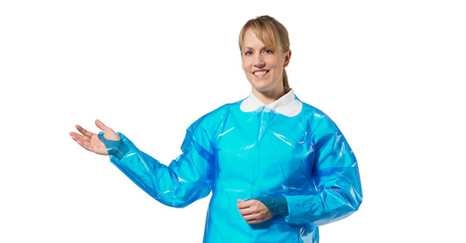 Healthmark Industries: Gown With Thumb Loop