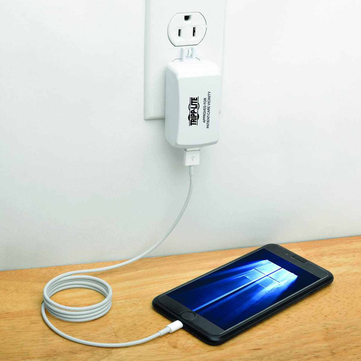 A USB Charger for Patient-Care Vicinities