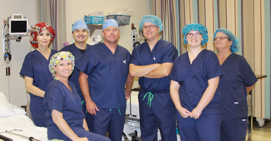 Prime Medical Outfits Florida Surgical Team in Chlorine-shielded SAF-T Scrubs​