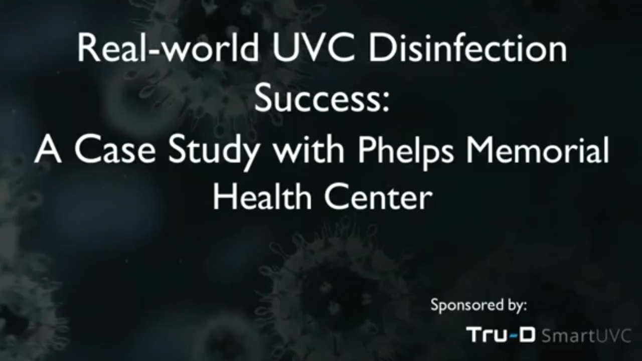 UVC Disinfection Webinar Delivers Valuable Information