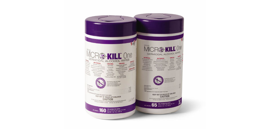 Medline Micro-Kill One Disinfecting Wipes