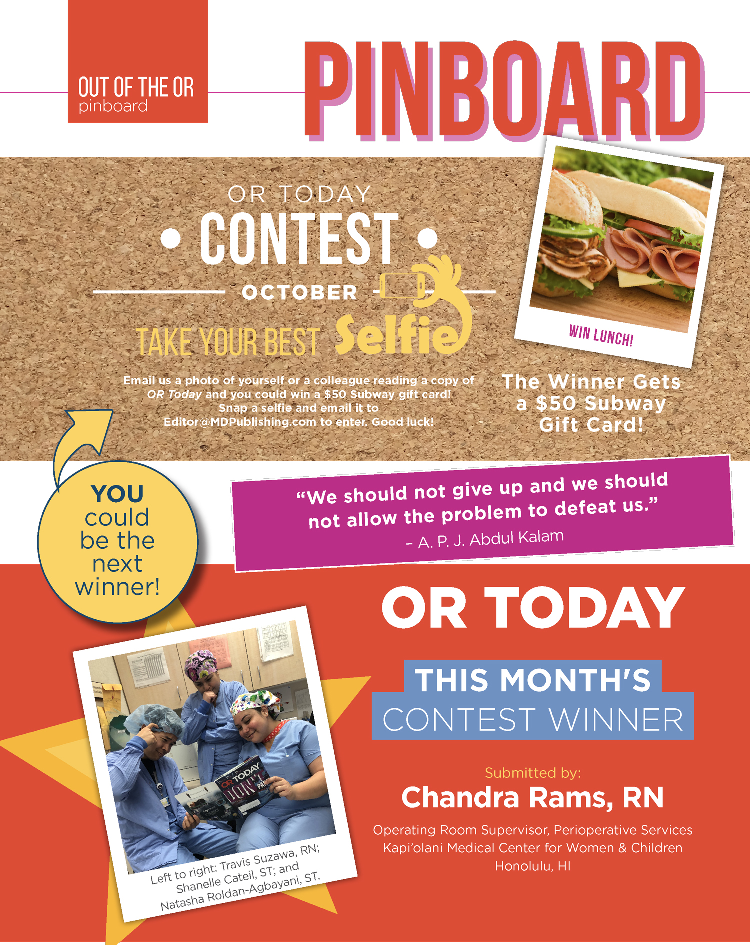 Pinboard / Contest – October 2019