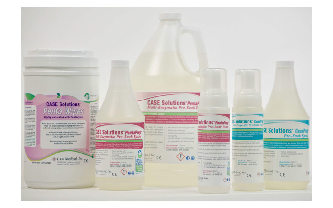 Case Solutions Multi-Enzymatic Cleaners and Wipes