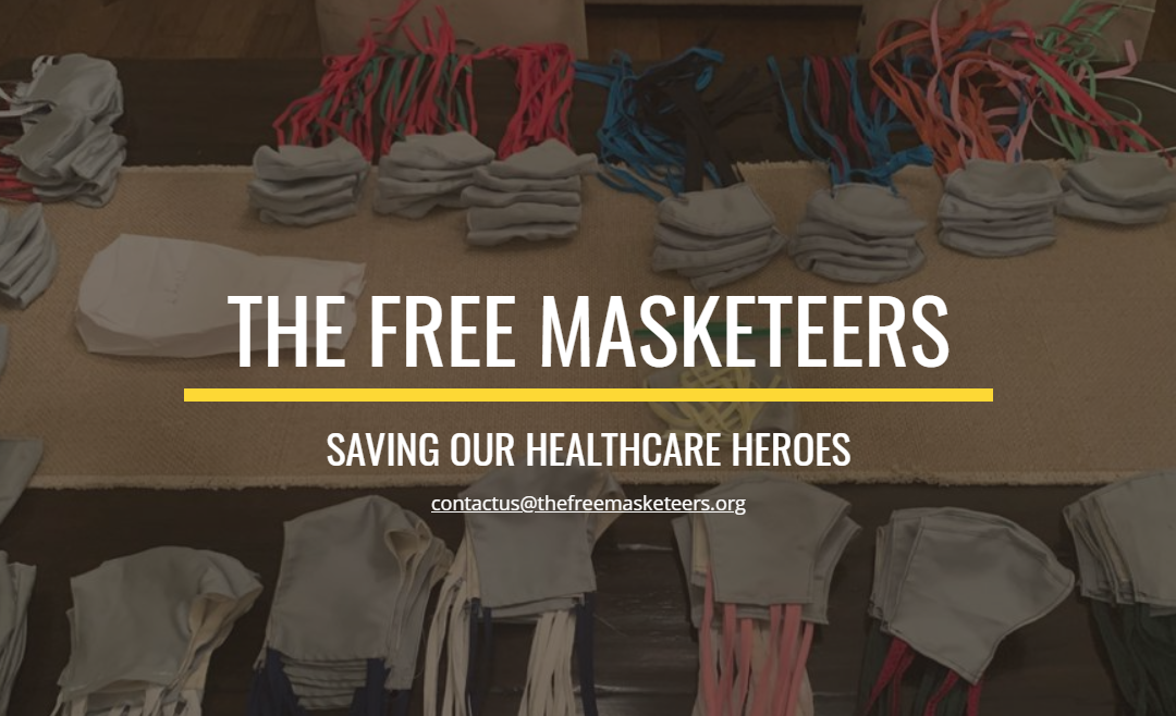 Free Masketeers Supports Health Care Heroes