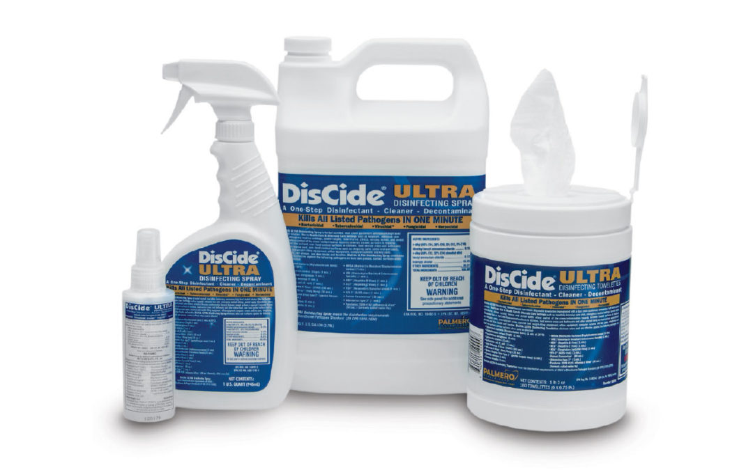 Palmero Healthcare DisCide Ultra Surface Disinfectant