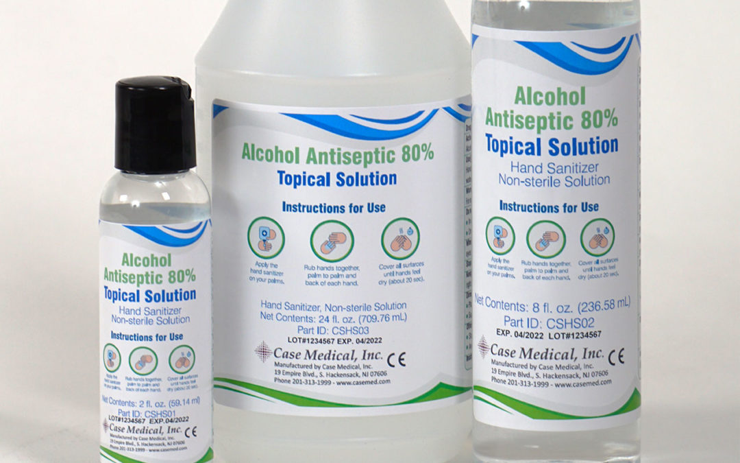 Case Medical Launches Hand Sanitizer Amid Supply Shortage