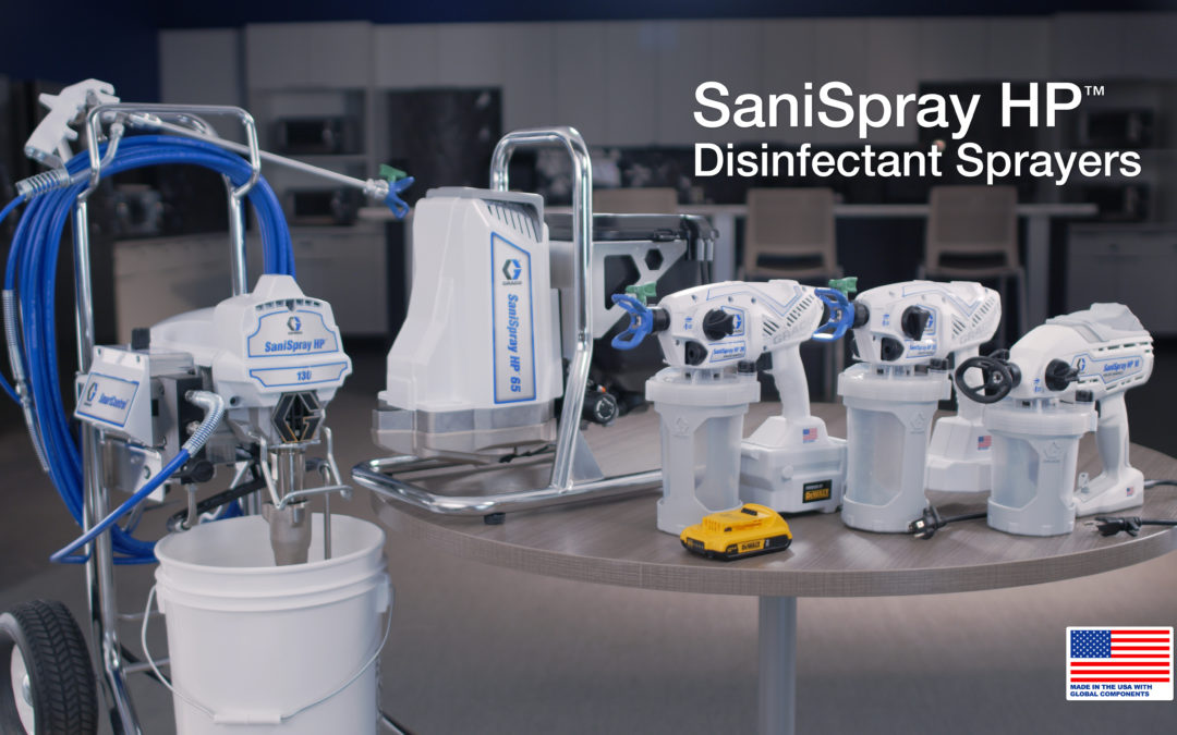 Graco Launches Disinfectant Sprayer Lineup