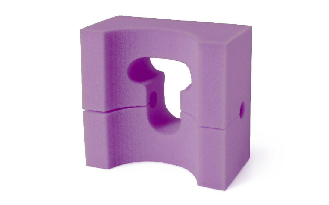 Medline Single-Use Disposable Foam Adult Head Positioners