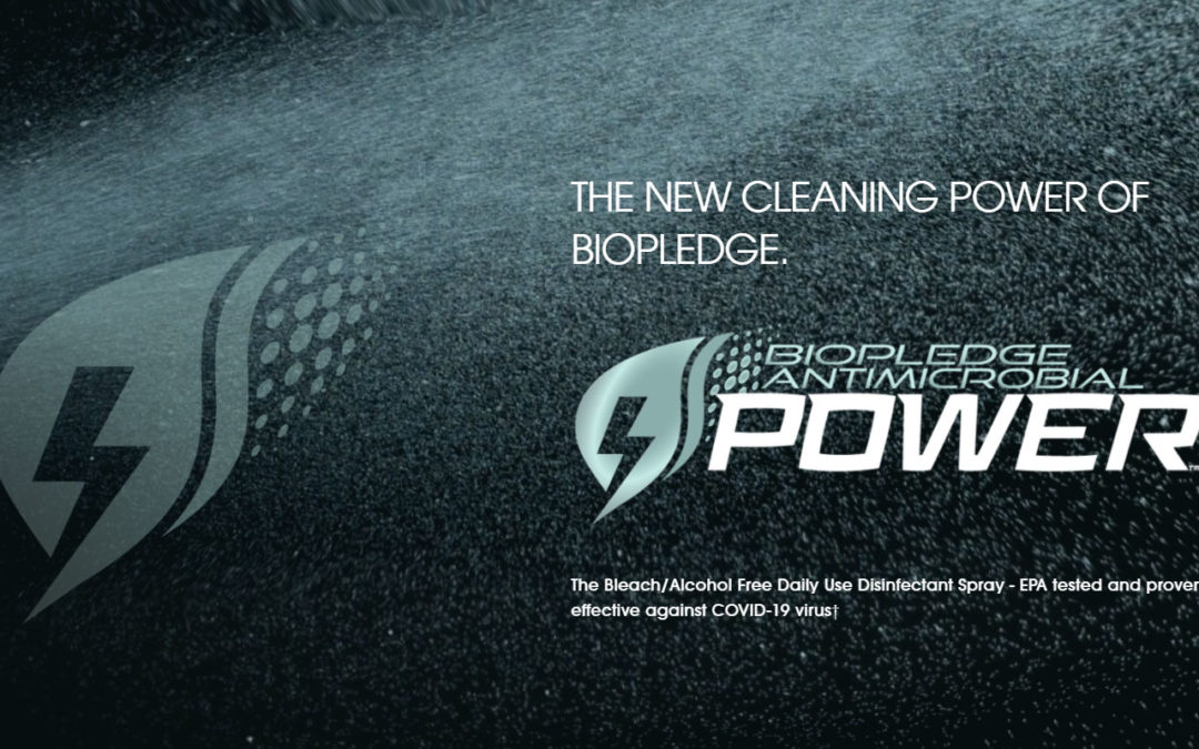 New BioPledge Bleach And Alcohol-Free Daily Disinfectant Approved By EPA For Use Against COVID-19 Virus