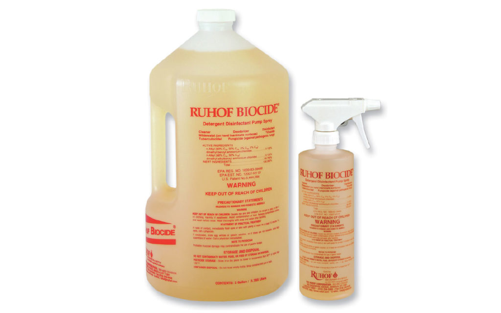 RUHOF Biocide Detergent Disinfectant Pump Spray