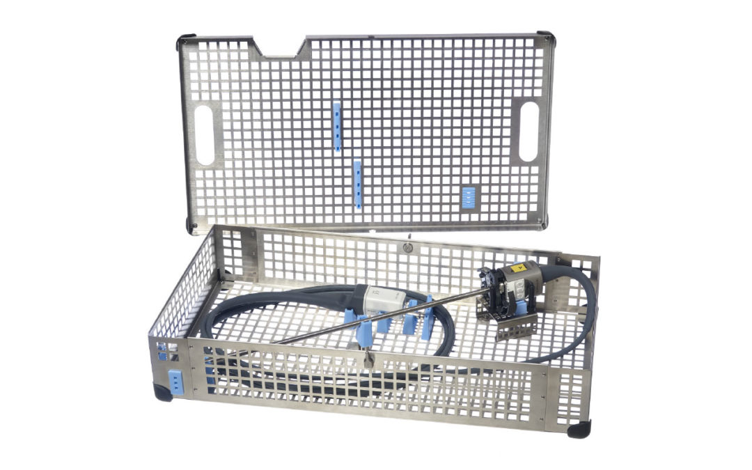 InstruSafe Stainless Steel Single Scope Tray