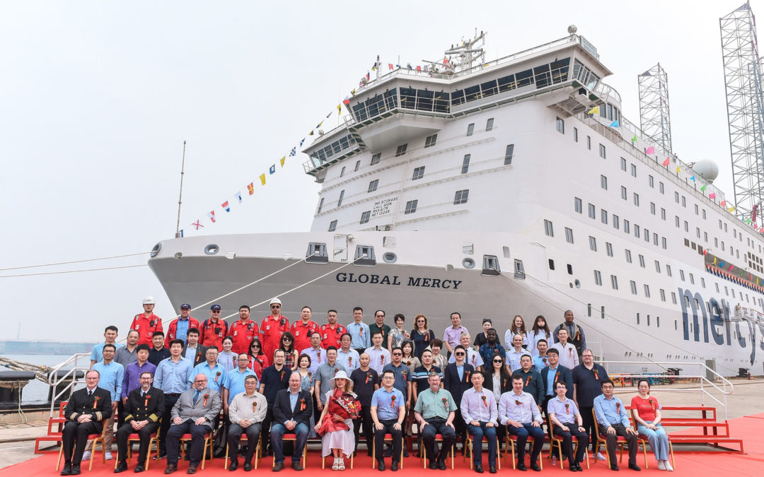 Mercy Ships Takes Delivery of First Purpose-Built Hospital Ship