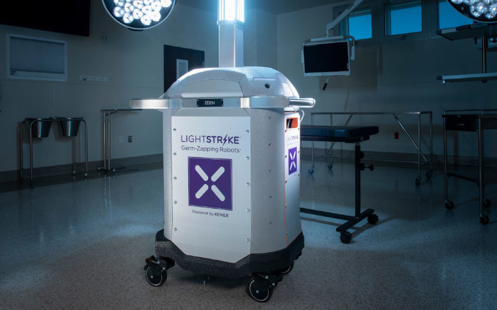 Xenex LightStrike Germ- Zapping Robots