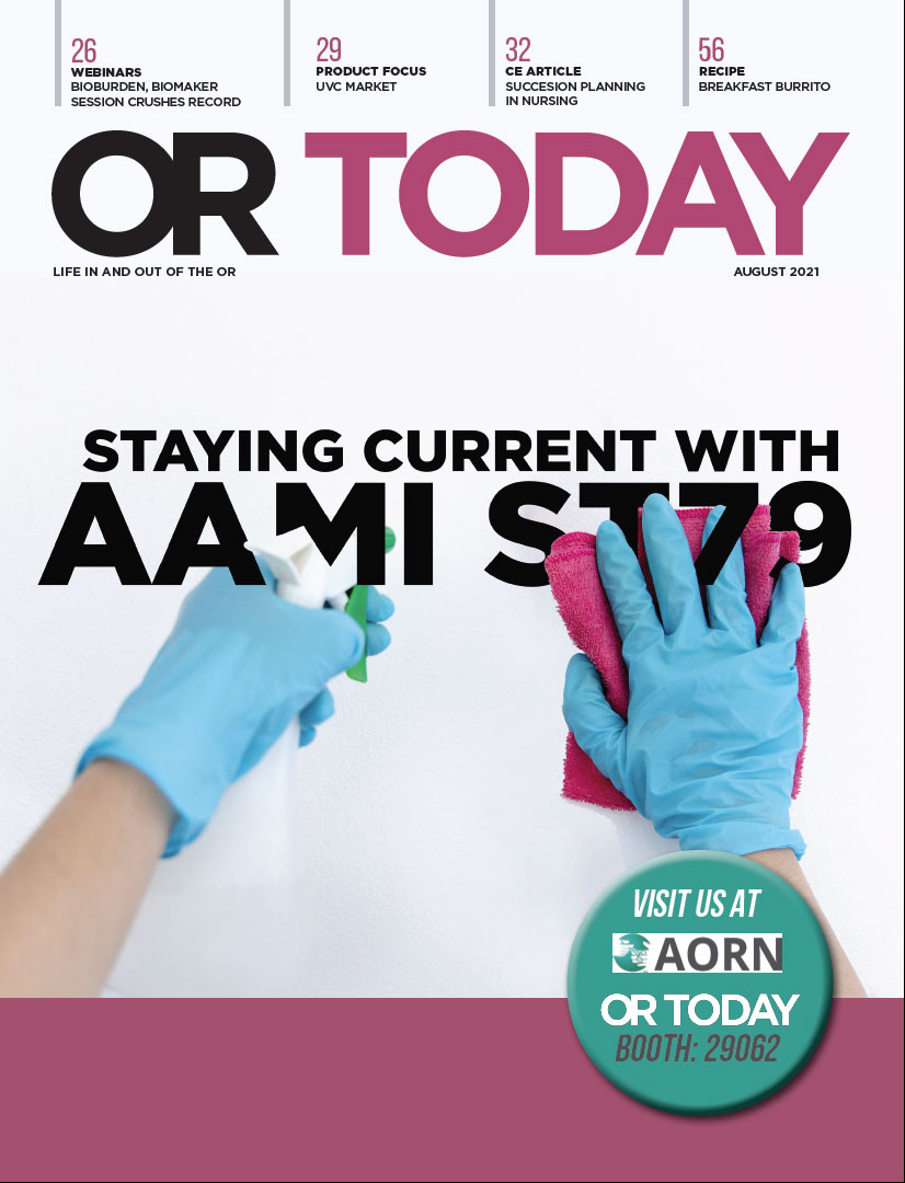 OR Today Magazine August 2021