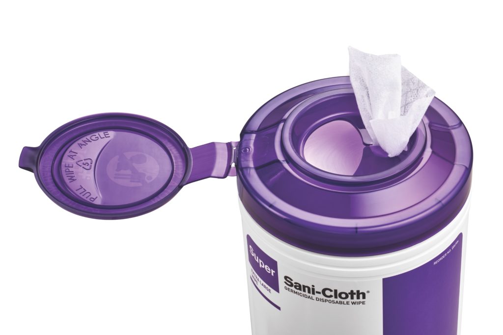 PDI Healthcare Introduces Dual Access Lid on Sani-Cloth Products