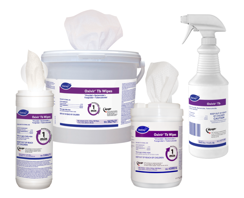 Diversey Oxivir Tb Recognized on Best Infection Prevention Products 2021