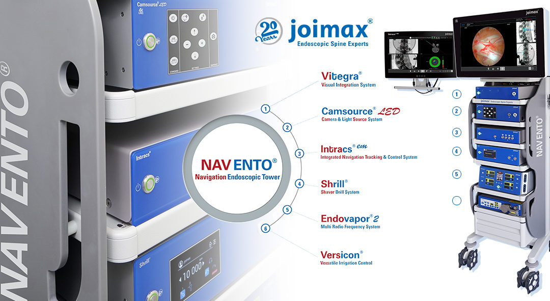 joimax Launches NAVENTO Navigation Endoscopic Tower
