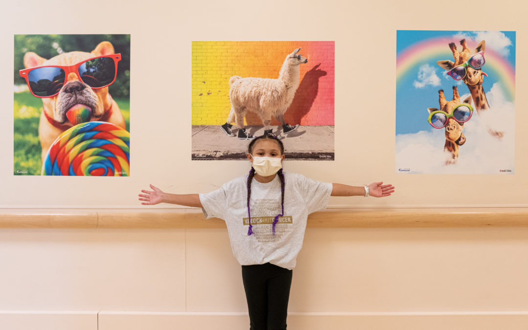 Bright Colors, Playful Characters, Bring Smiles While Easing Children’s Anxieties in Unfamiliar Health Care Situations