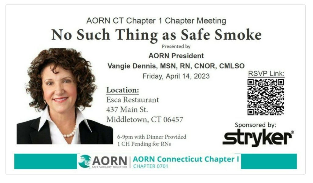 CT Chapter Hosts Evening with AORN President

