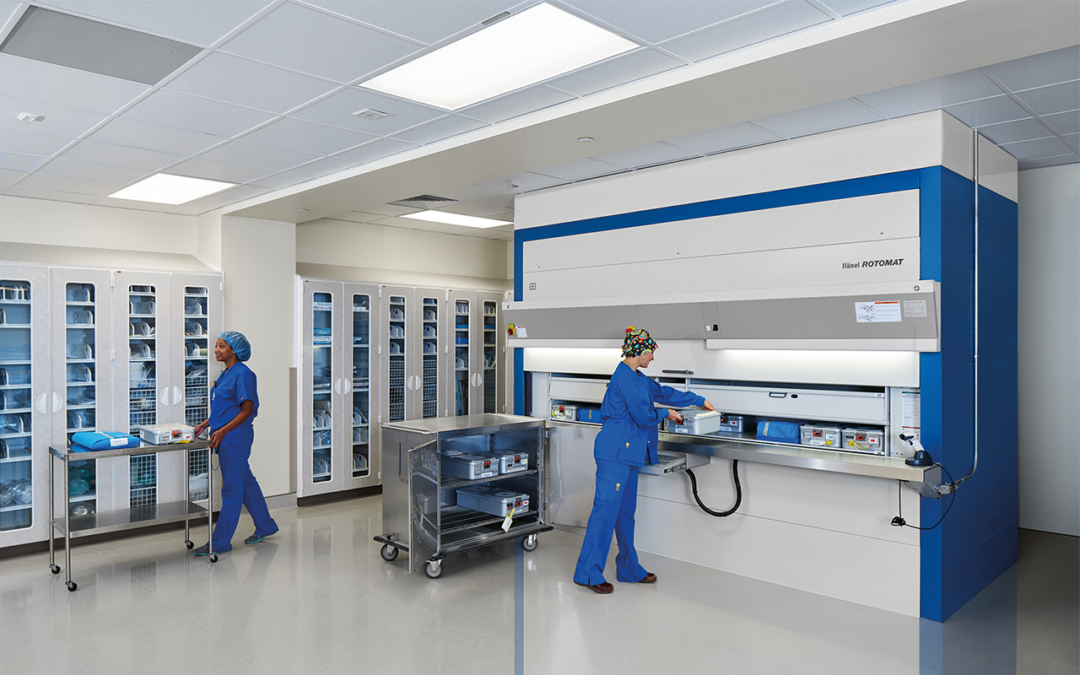 Hänel Storage Systems Rotomat Automated Sterile Storage Carousel