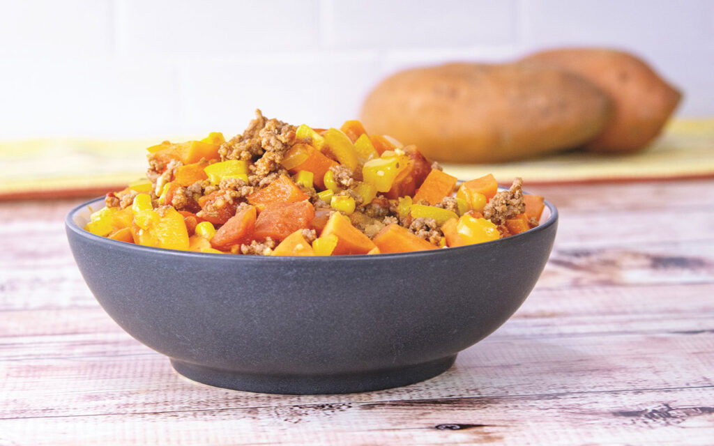 Fill Up with a 
Tex-Mex Skillet