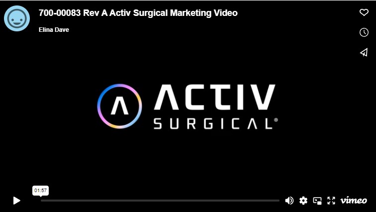 First International Procedure Using Its ActivSight Intelligent Light Completed