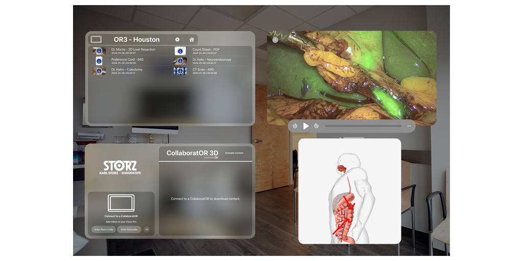 KARL STORZ Launches CollaboratOR 3D for Apple Vision Pro
