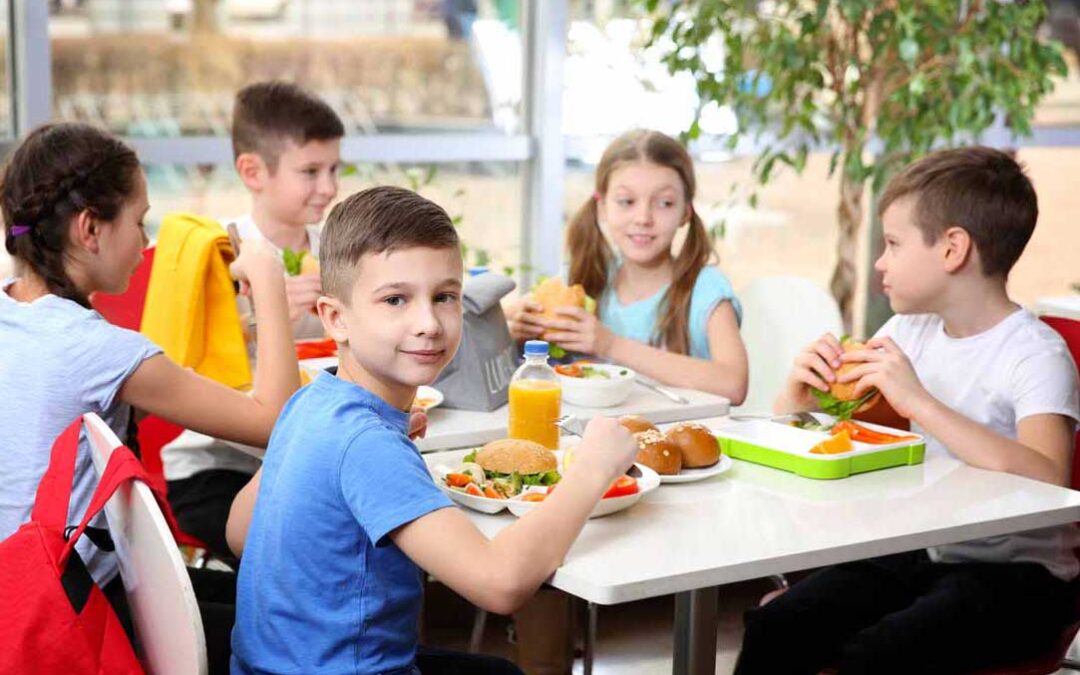 Study: Students benefit from healthy lunches