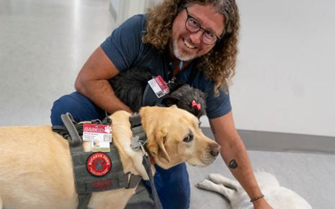 Study: Therapy Dogs Deliver Mood Boosts