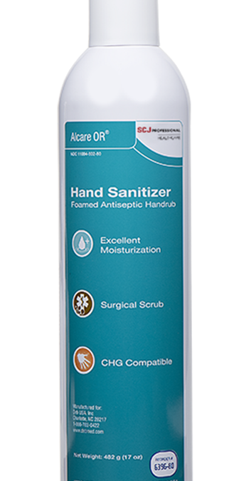 Alcare OR Foamed Antiseptic Handrub