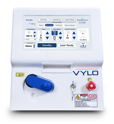 InnoVoyce Achieves ISO 13485 Certification, Announces VYLO Blue Light Laser System