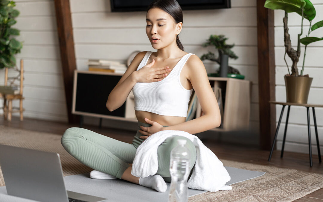 Controlled Breathing Can Strengthen Core, Reduce Stress
