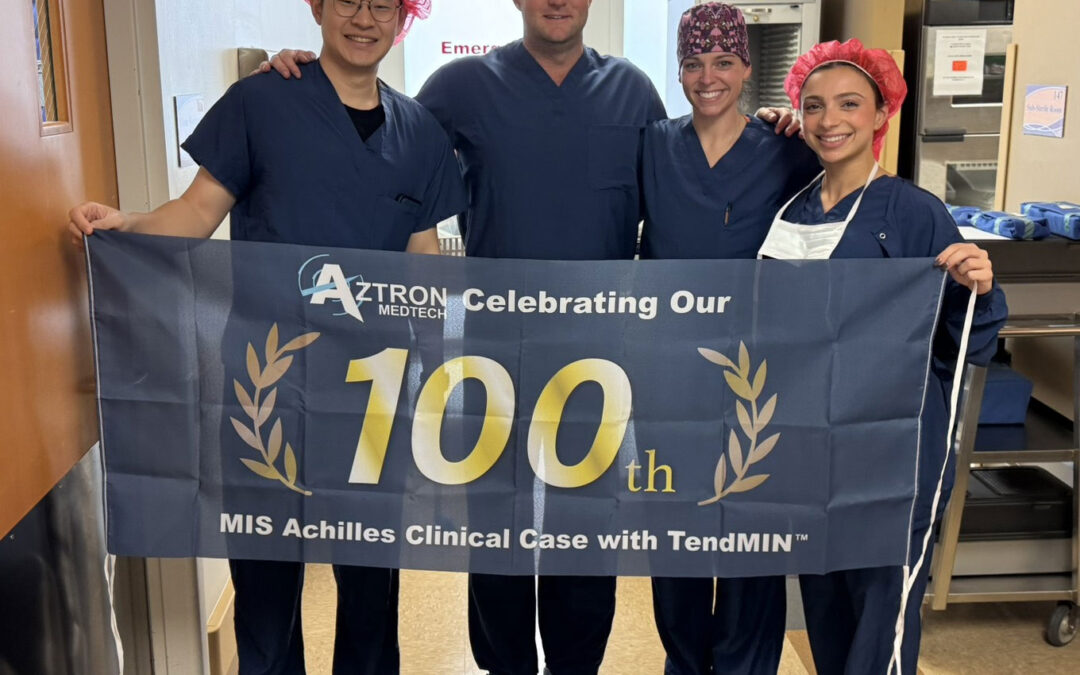 Aztron Medtech Surpasses 100 U.S. TendMIN Procedures