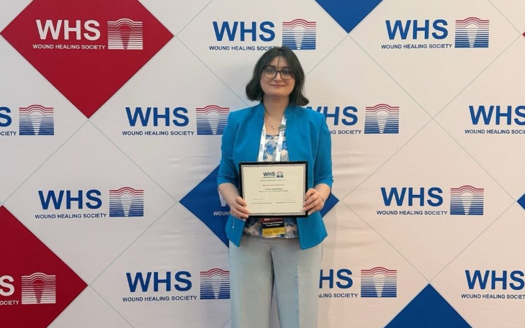 Professor Receives Wound Healing Society’s Early-Career Award