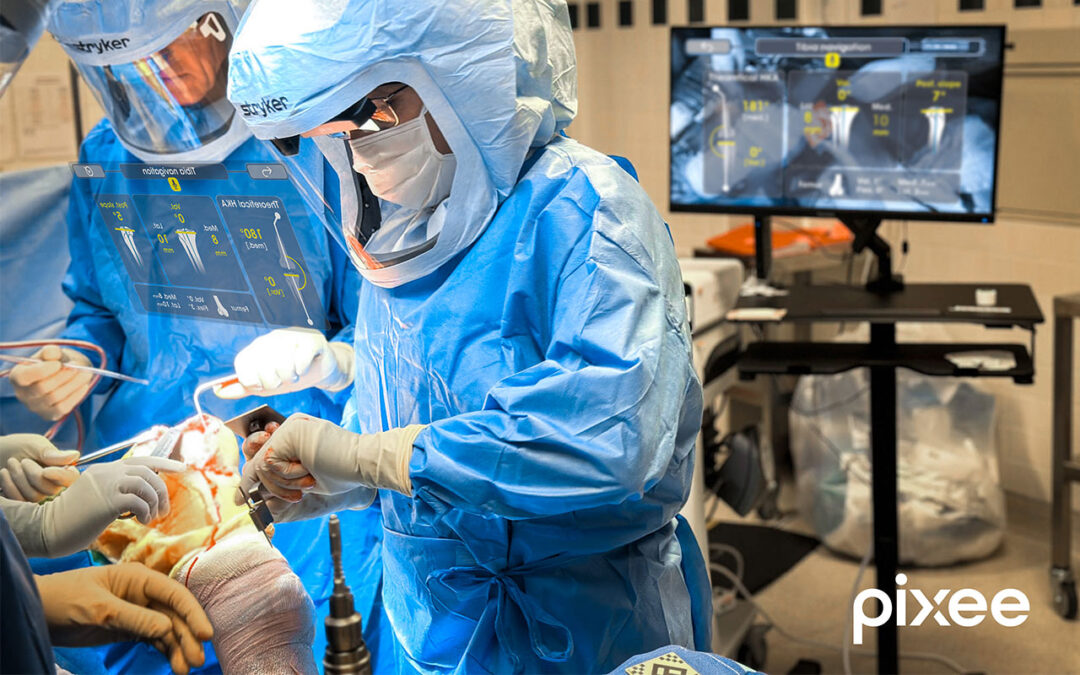 Surgeon Performs First U.S. Knee Replacement Using Pixee’s Knee+ NexSight Smart Glasses