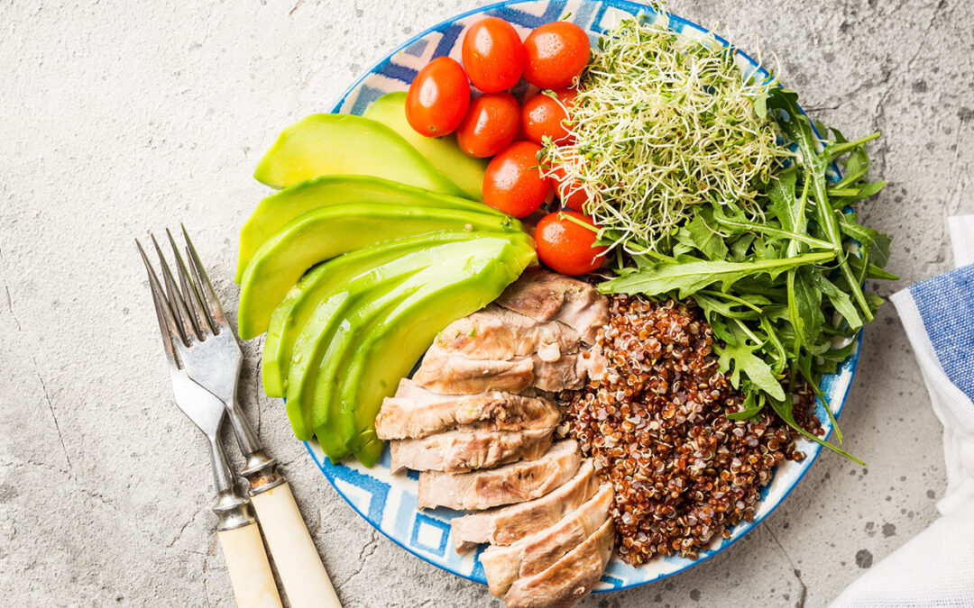 Balance Your Plate with Produce, Protein & Whole Grains